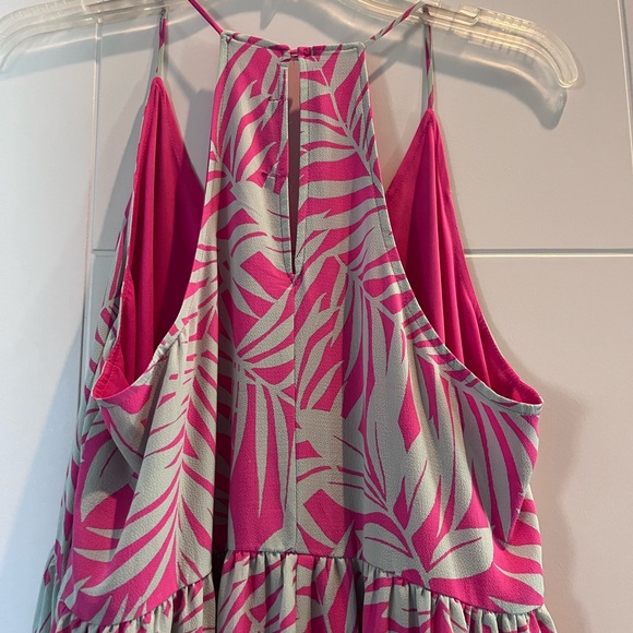 Beautiful Gibson Pink/Mint Maxi Dress - Picture 6 of 8